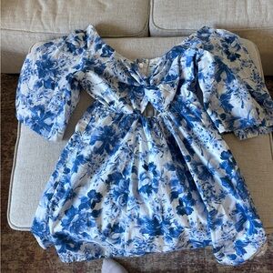 Abercrombie & Fitch Kids Blue Floral Blouse